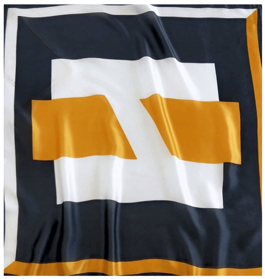 Munat White & Gold Scarf - Munat.Ltd